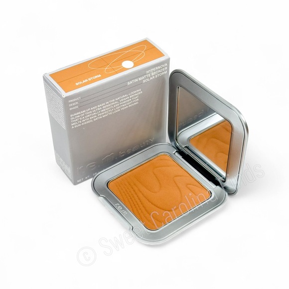 r.e.m. REM Beauty Hypernova Bronzer SOLAR STORM Satin Matte Powder Full Size New - Picture 1 of 5